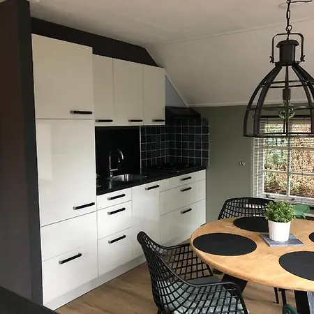 Veluws Rietgedekt Bungalow בית נופש